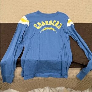 LA CHARGERS LONG SLEEVE WOMANS T